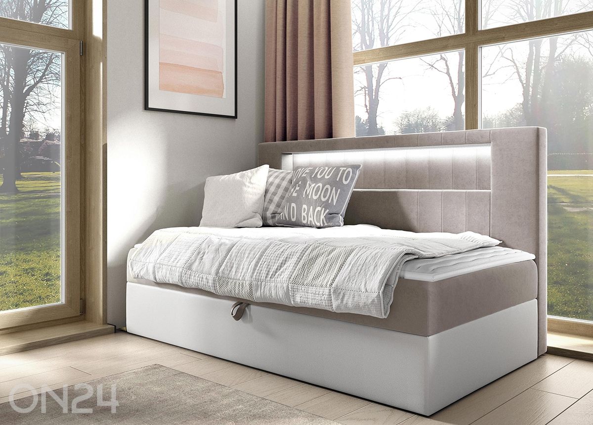 Континентальная кровать Gold II 80x200 см увеличить