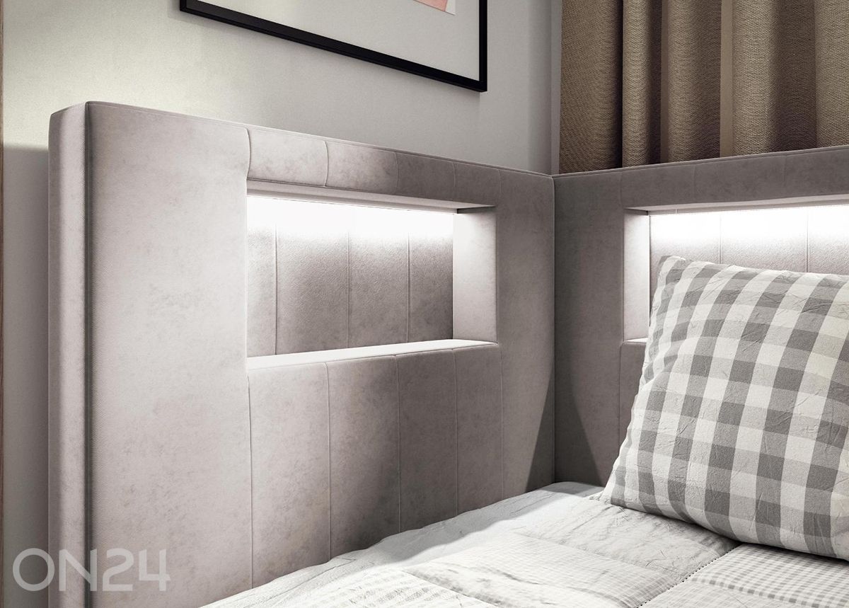 Континентальная кровать Gold III 90x200 см увеличить