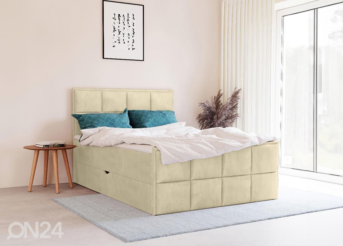 Континентальная кровать Helena 160x200 см с ящиком для хранения Sime Beds увеличить