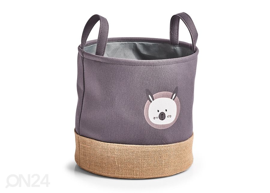 Корзина для игрушек Медведь Ø 29x30 см увеличить