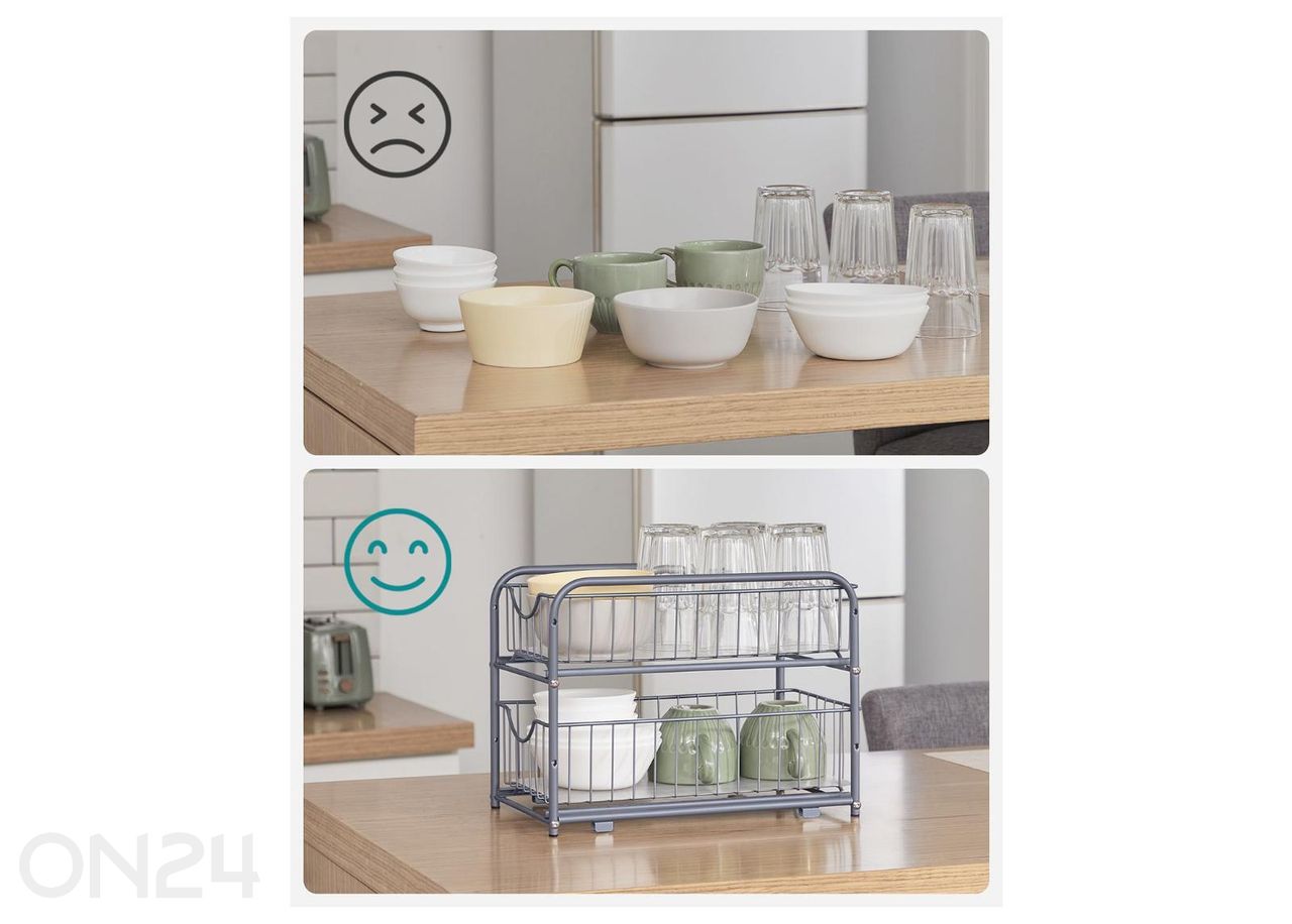 Корзина-полка для кухонного шкафа увеличить