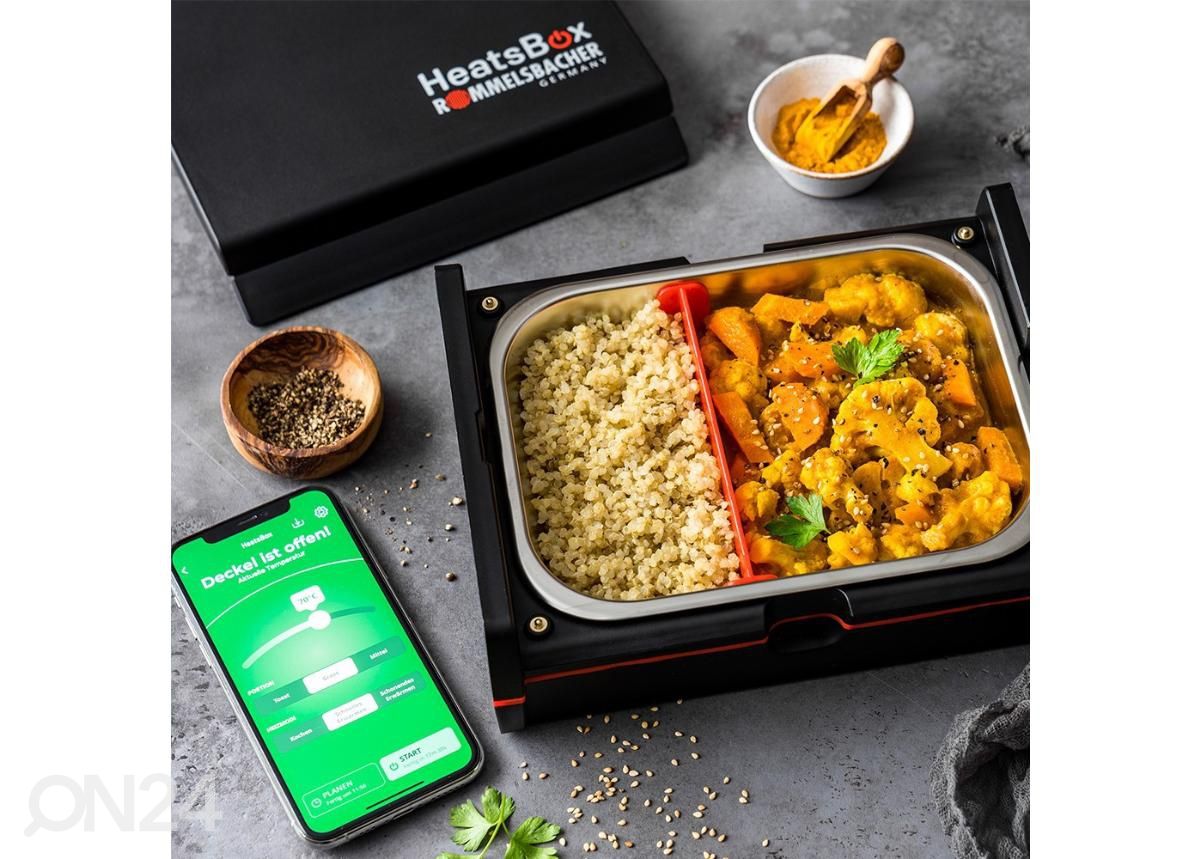 Коробка для еды с подогревом Lunchbox Rommelsbacher HB100 увеличить