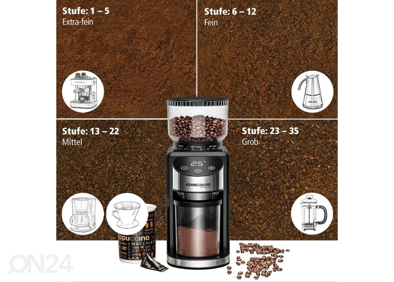 Кофемолка Rommelsbacher EKM400 увеличить