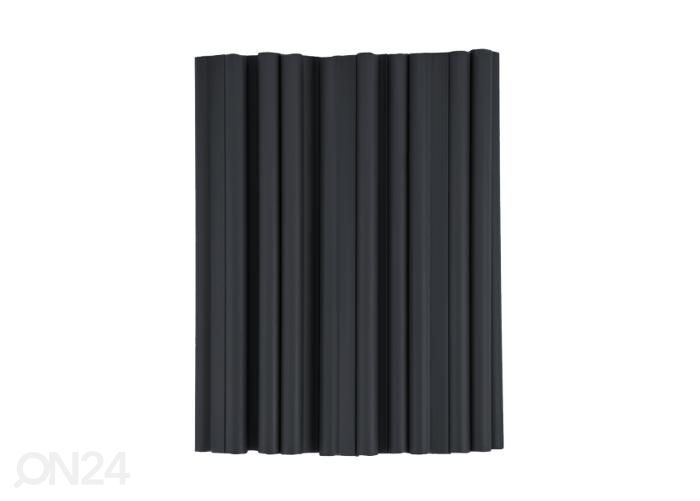 Крепления ленты для забора SOLID 1200 г/м² 19 см, темно-серые увеличить