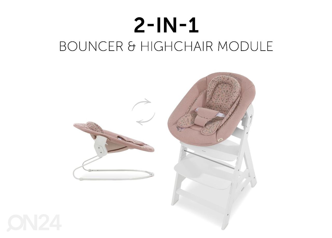 Кресло-качалка Hauck Disney Alpha Bouncer 2in1 Bambi розовый увеличить