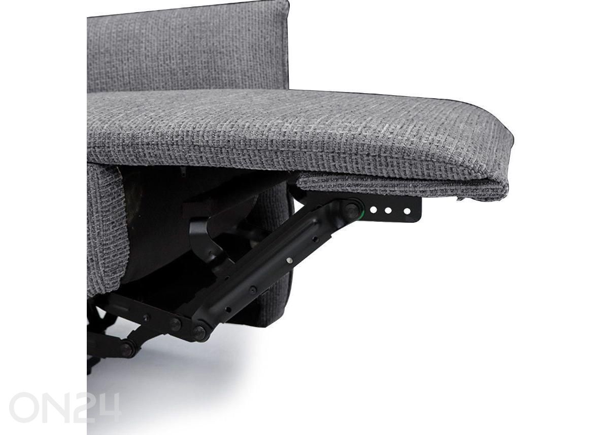 Кресло-реклайнер Eleganz 1, темно-серый увеличить