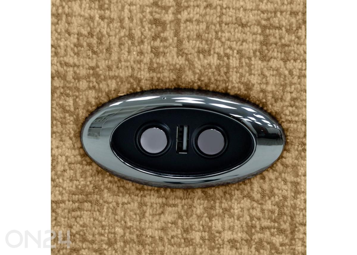 Кресло реклайнер Rosaalia, жёлтый увеличить