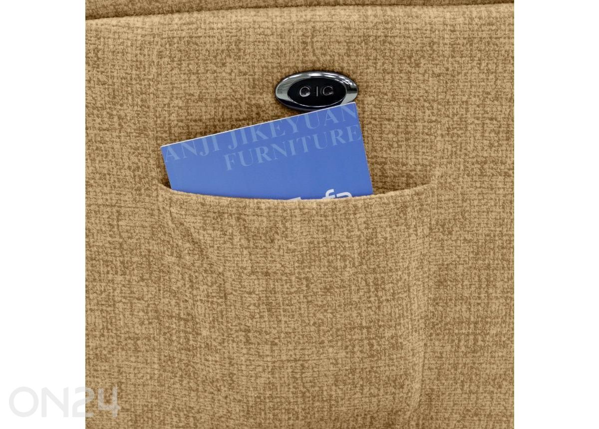 Кресло реклайнер Rosaalia, жёлтый увеличить