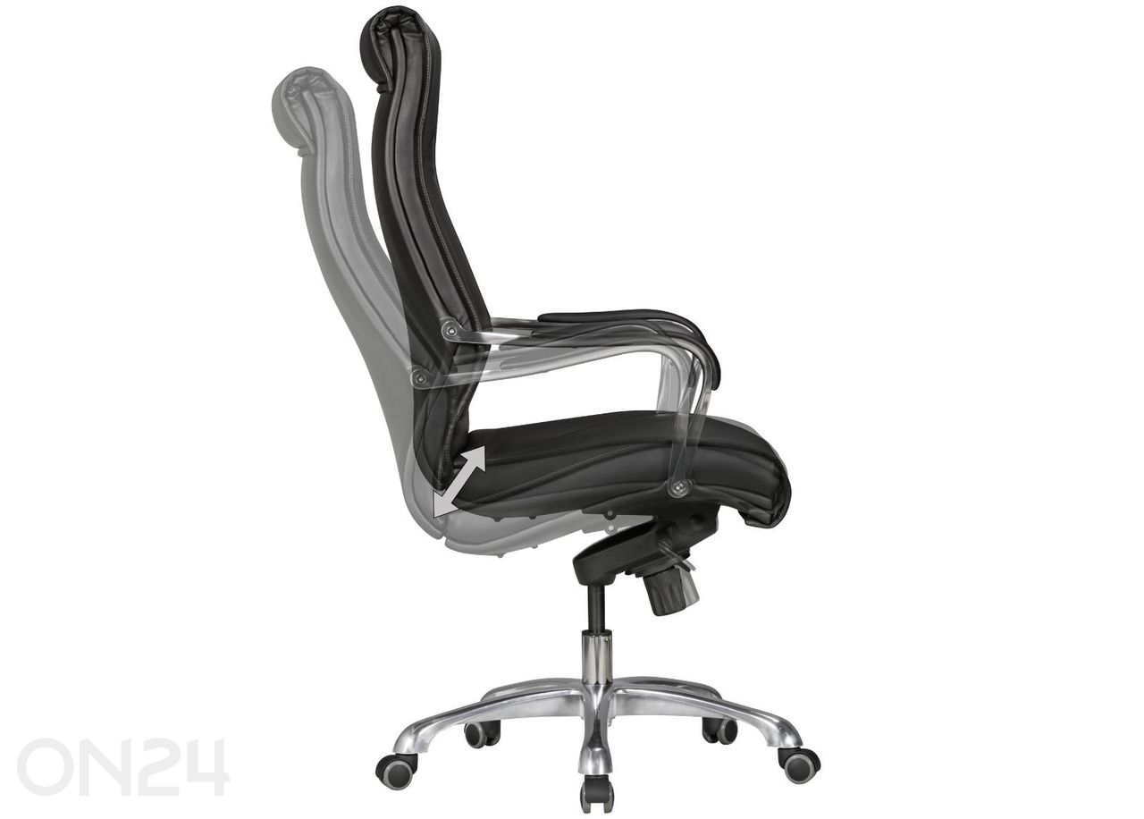 Кресло руководителя XXL Big Boss, чёрное увеличить