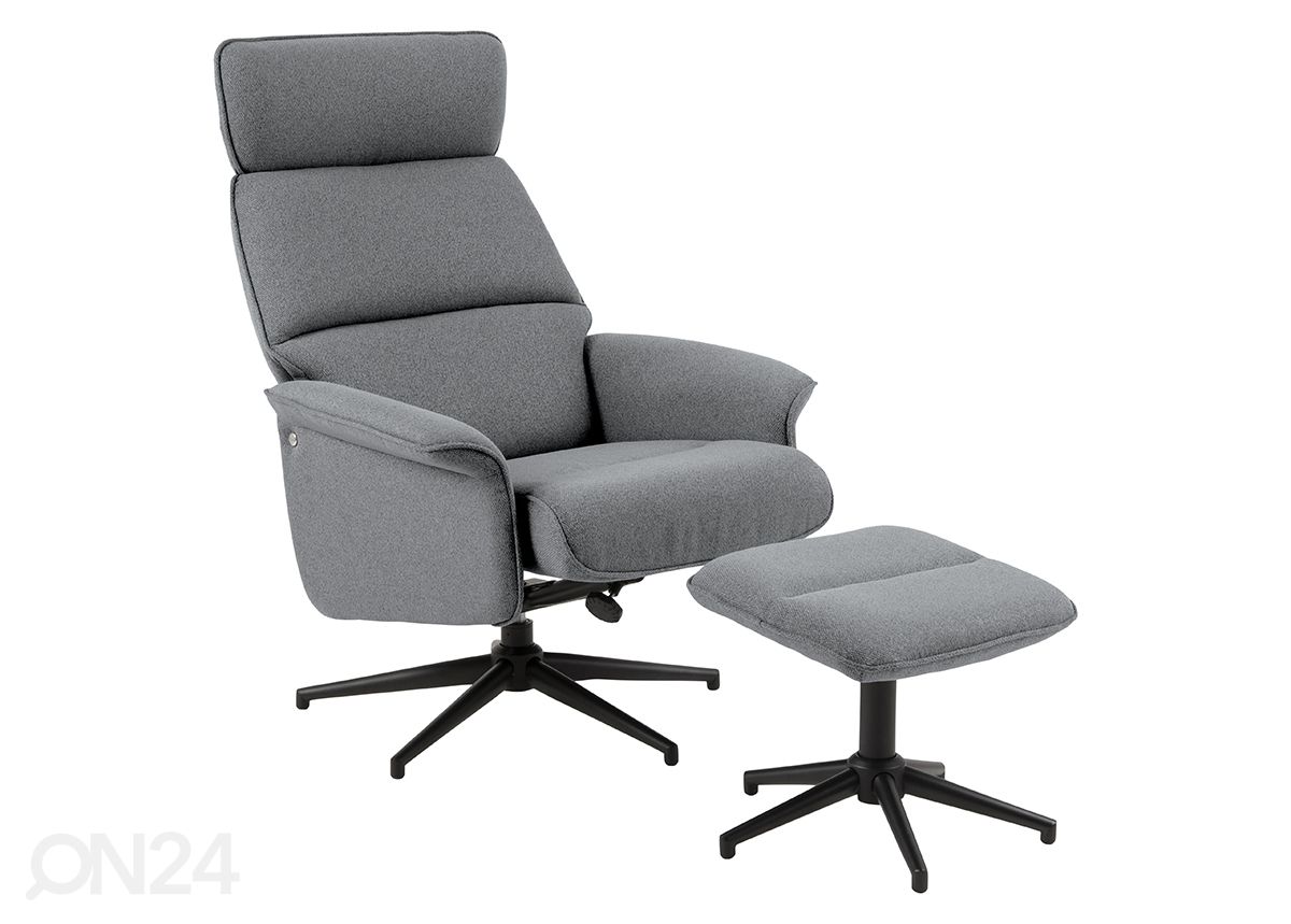 Кресло recliner Alura с банкеткой увеличить