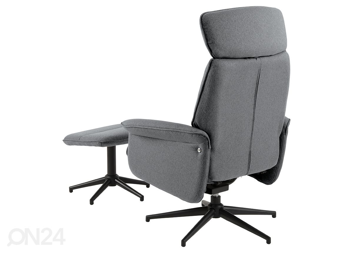 Кресло recliner Alura с банкеткой увеличить