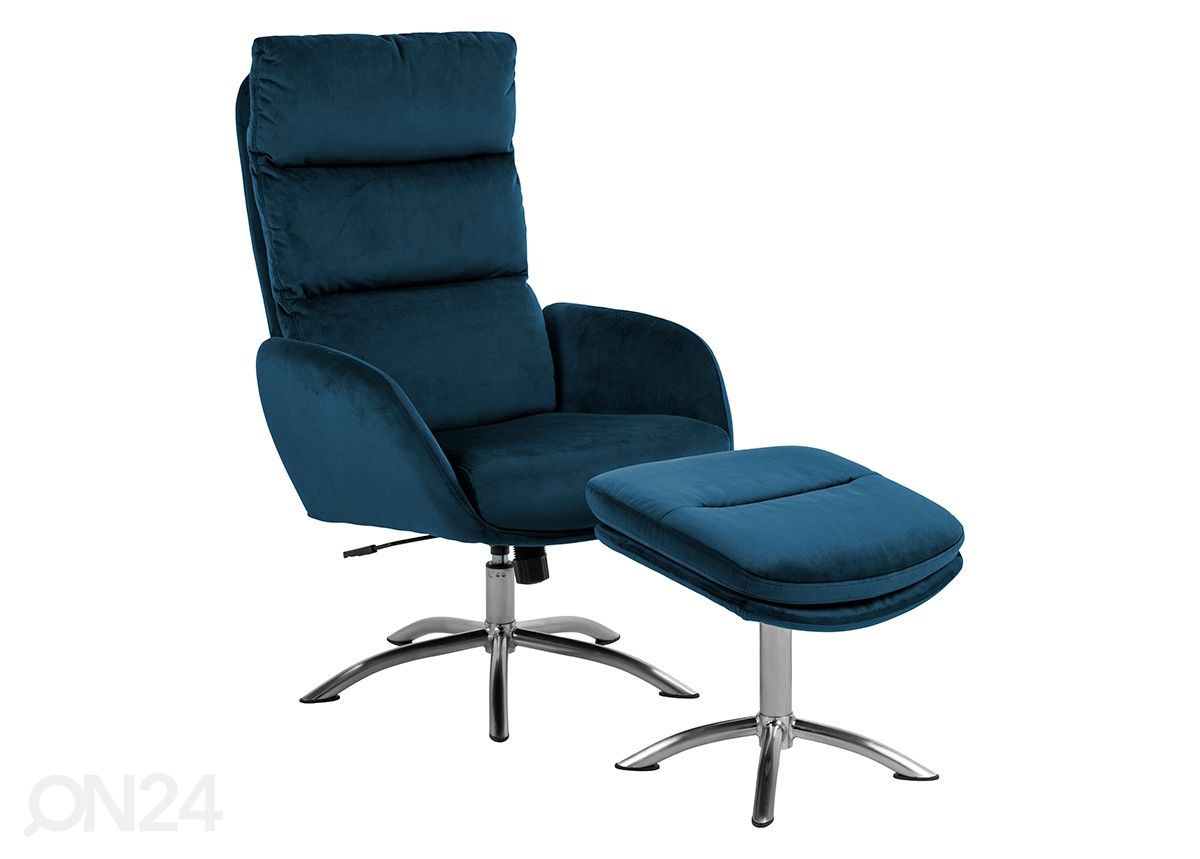 Кресло recliner Haddam + банкетка увеличить