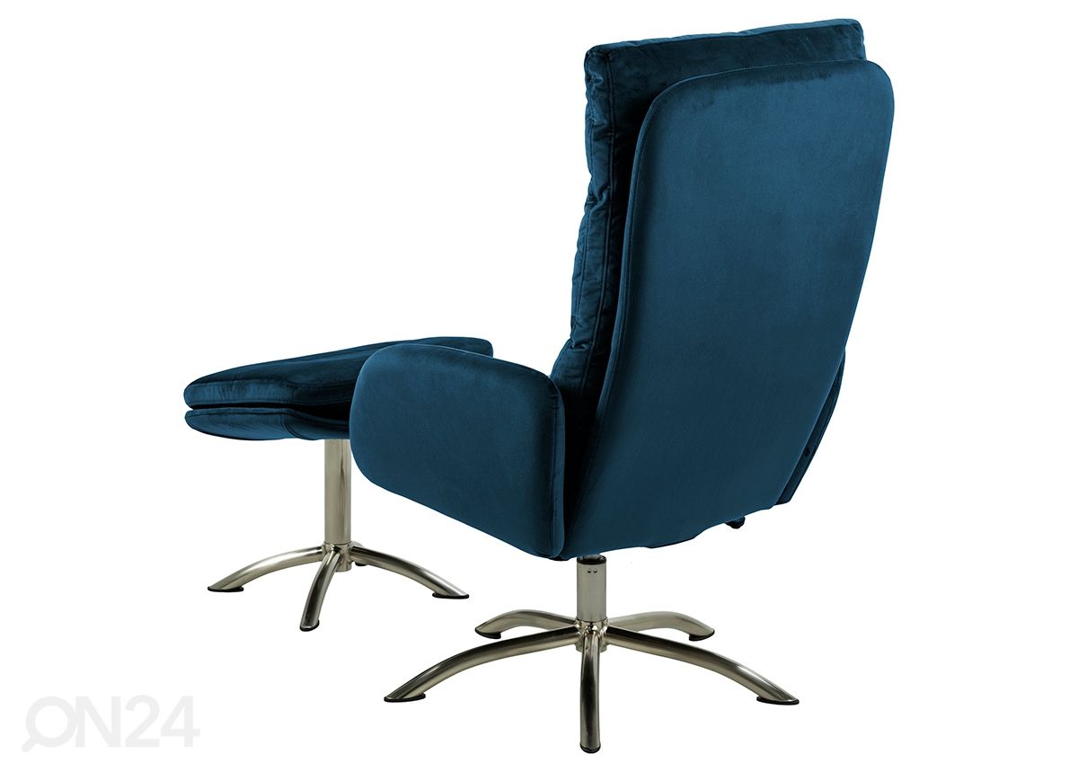 Кресло recliner Haddam + банкетка увеличить