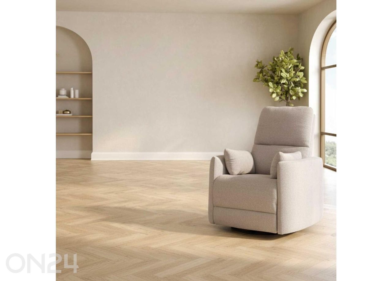 Кресло Stina с функцией качания и вращения, с ручным механизмом recliner увеличить