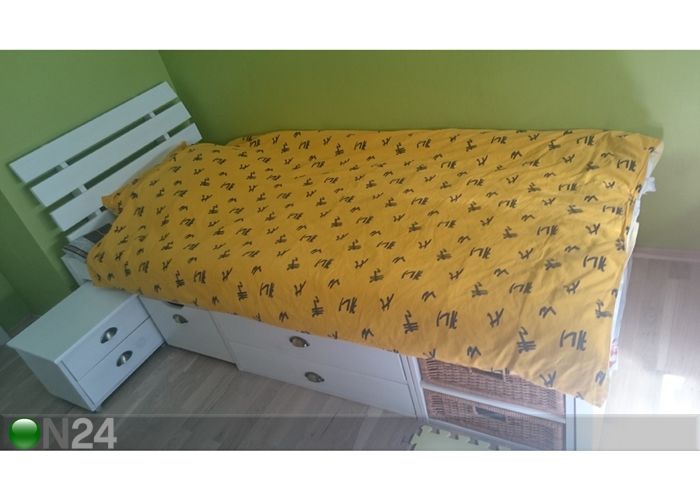 Кровать с изголовьем Lunia 90x200 см увеличить