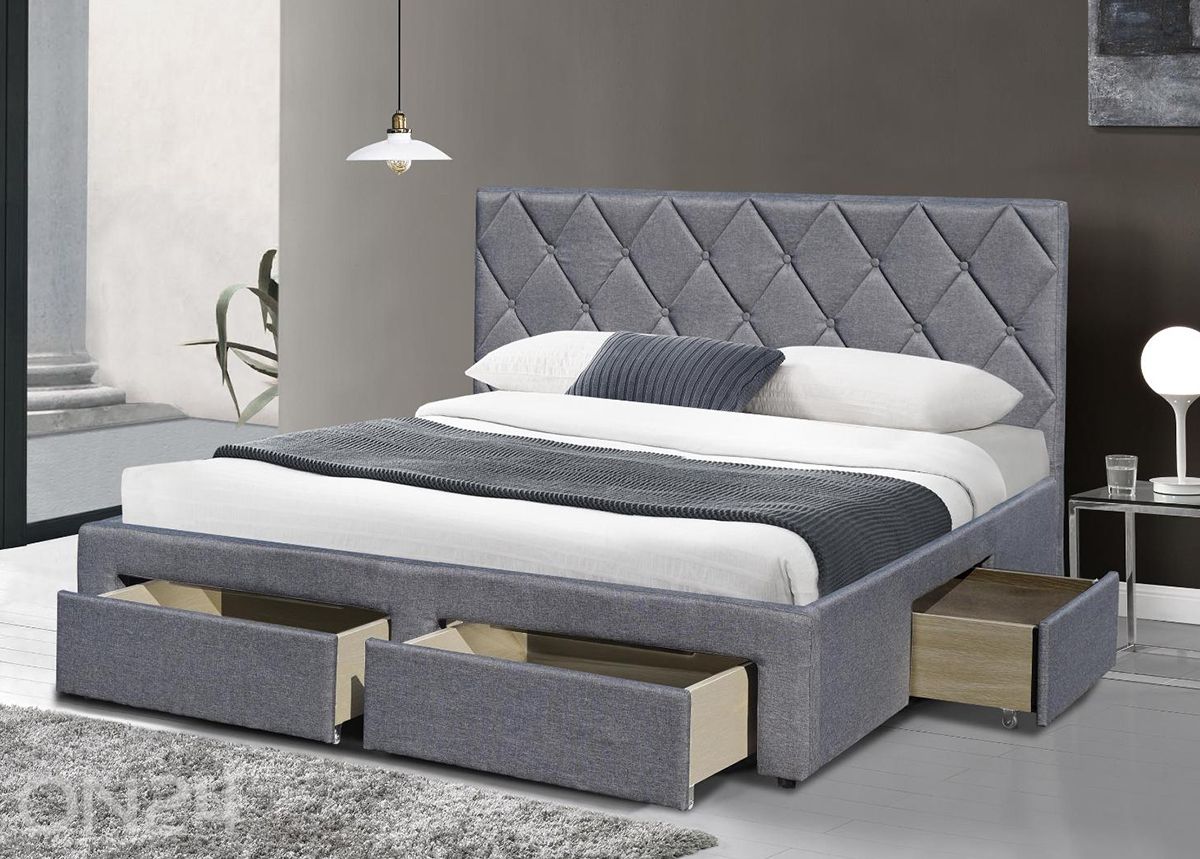 Кровать с ящиками 160x200 cm увеличить
