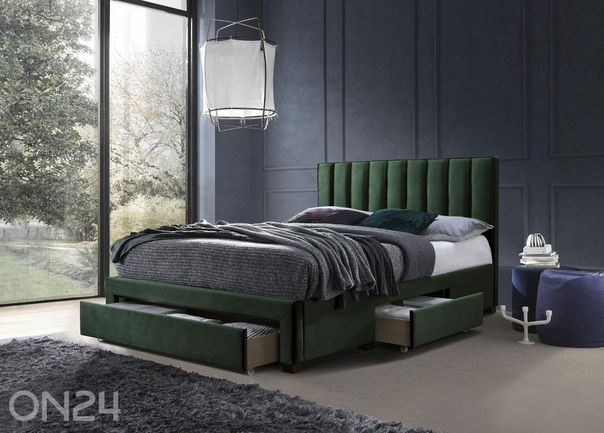 Кровать с ящиками 160x200 cm увеличить