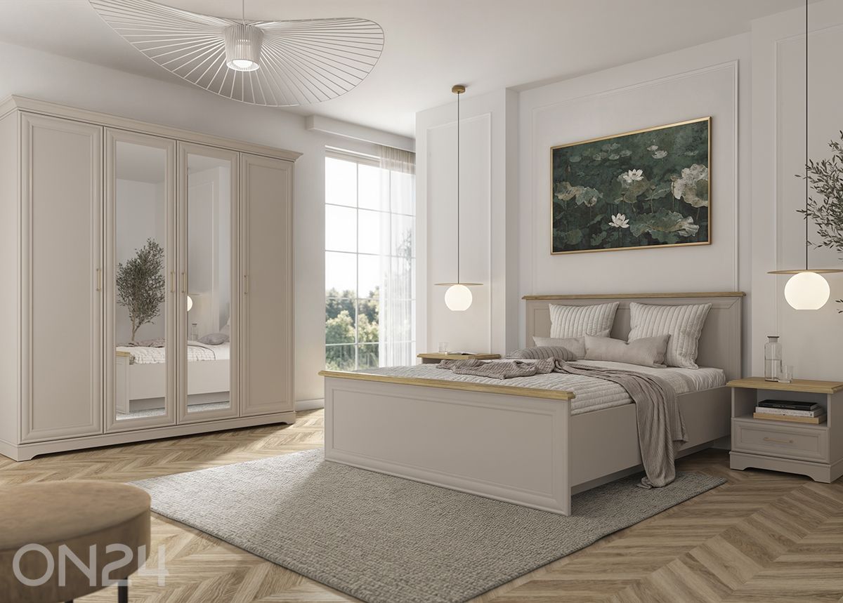 Кровать с ящиком для белья Anga 160x200 см увеличить