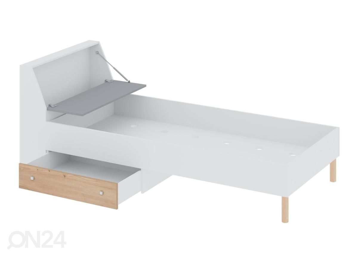 Кровать 90x200 cm + ящик кроватный увеличить