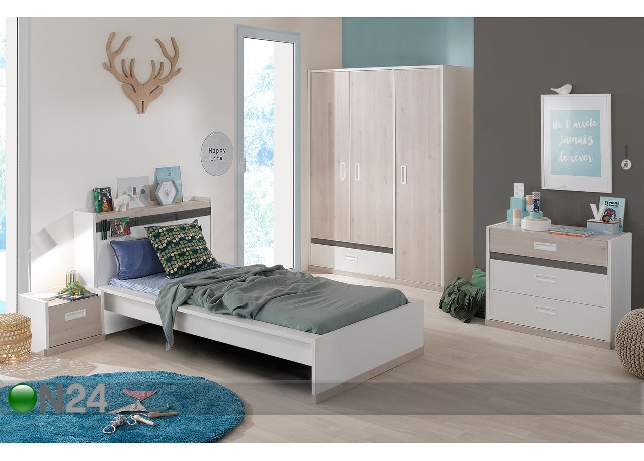 Кровать Tiago 90x200 cm увеличить