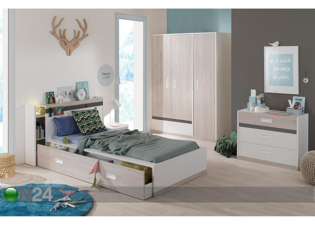 Кровать Tiago 90x200 cm увеличить
