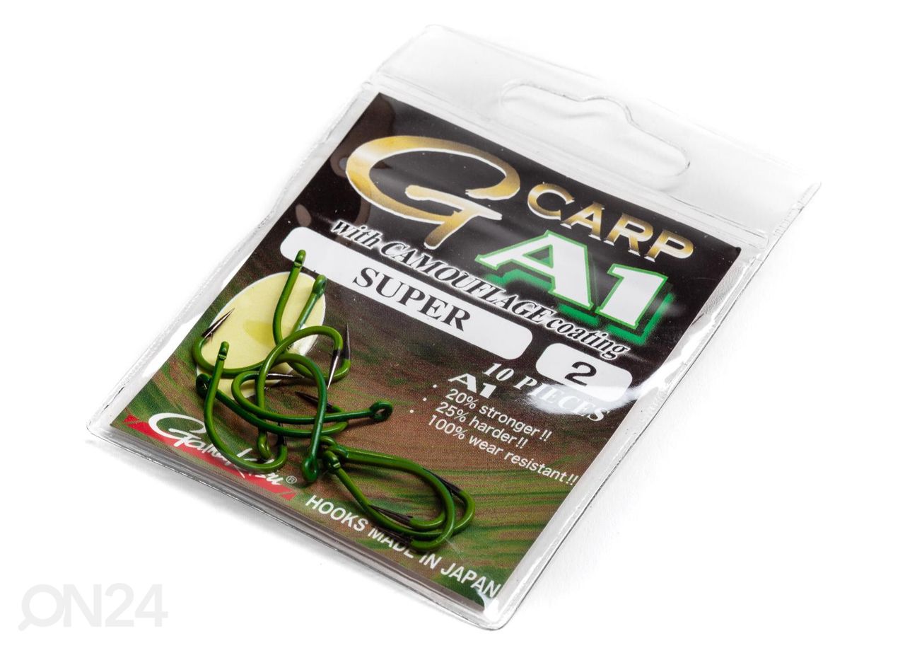 Крючок Gamakatsu A1 G-Carp Camou Green Super s1 увеличить