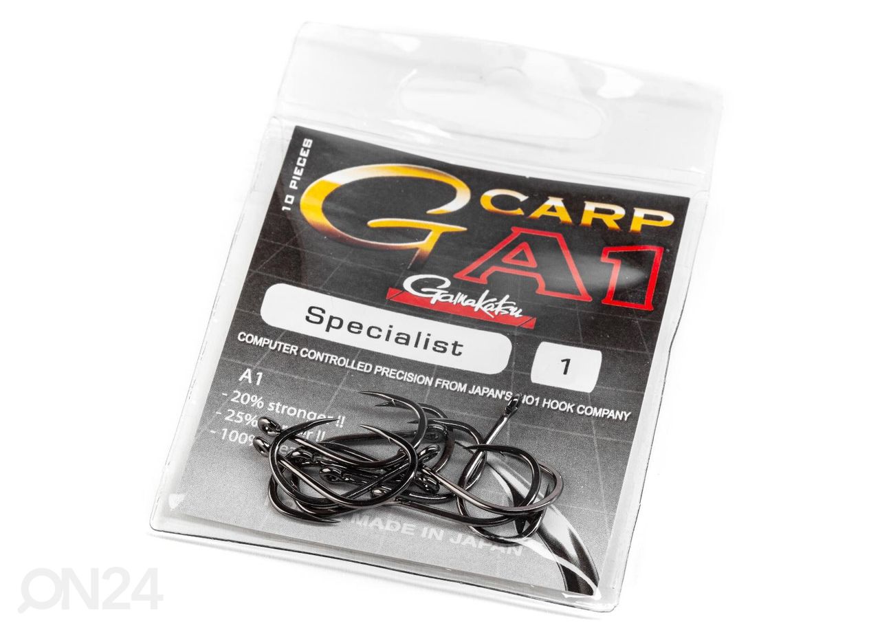 Крючок gamakatsu a1 g-carp specialist 10 шт увеличить