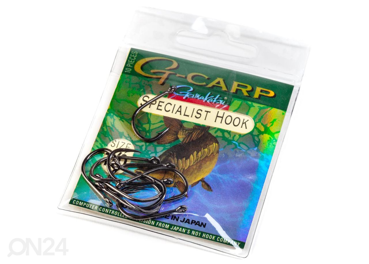 Крючок Gamakatsu G-Carp Specialist s1/0 10 шт увеличить
