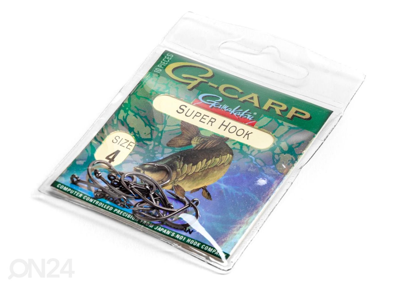 Крючок Gamakatsu G-Carp Super s8 10 шт увеличить