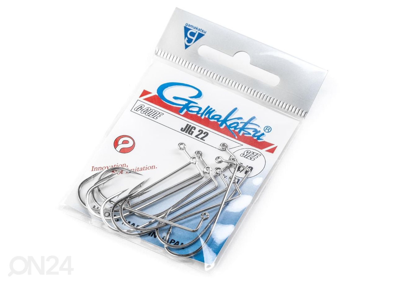 Крючок Gamakatsu Jig 22 s4/0 10 шт увеличить