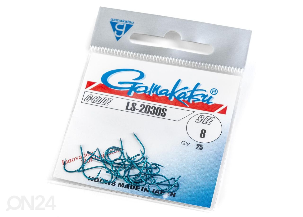 Крючок Gamakatsu Ls-2036S s8 25 шт увеличить