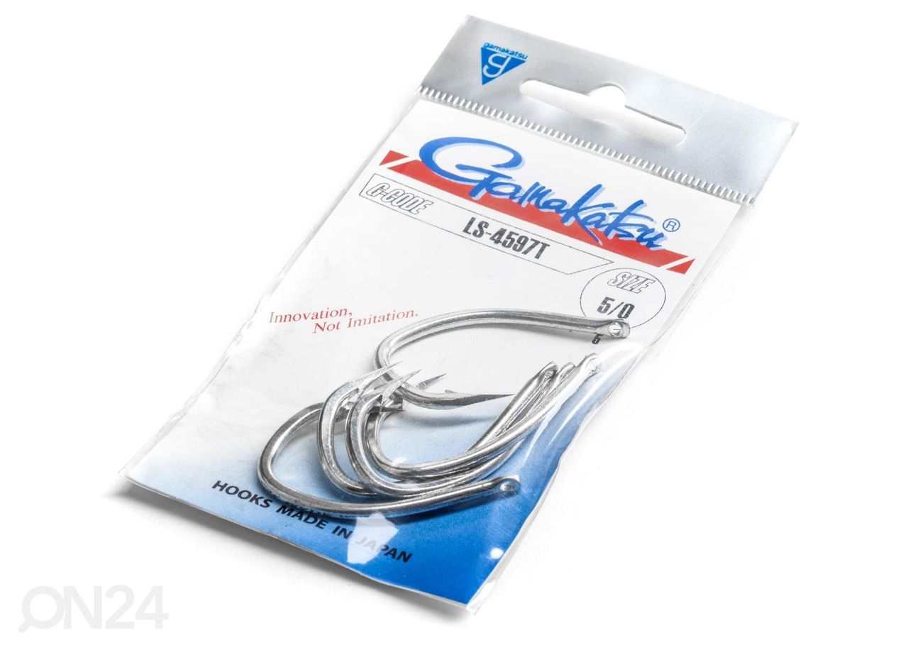 Крючок Gamakatsu Ls-4597T 12/0 5 шт увеличить