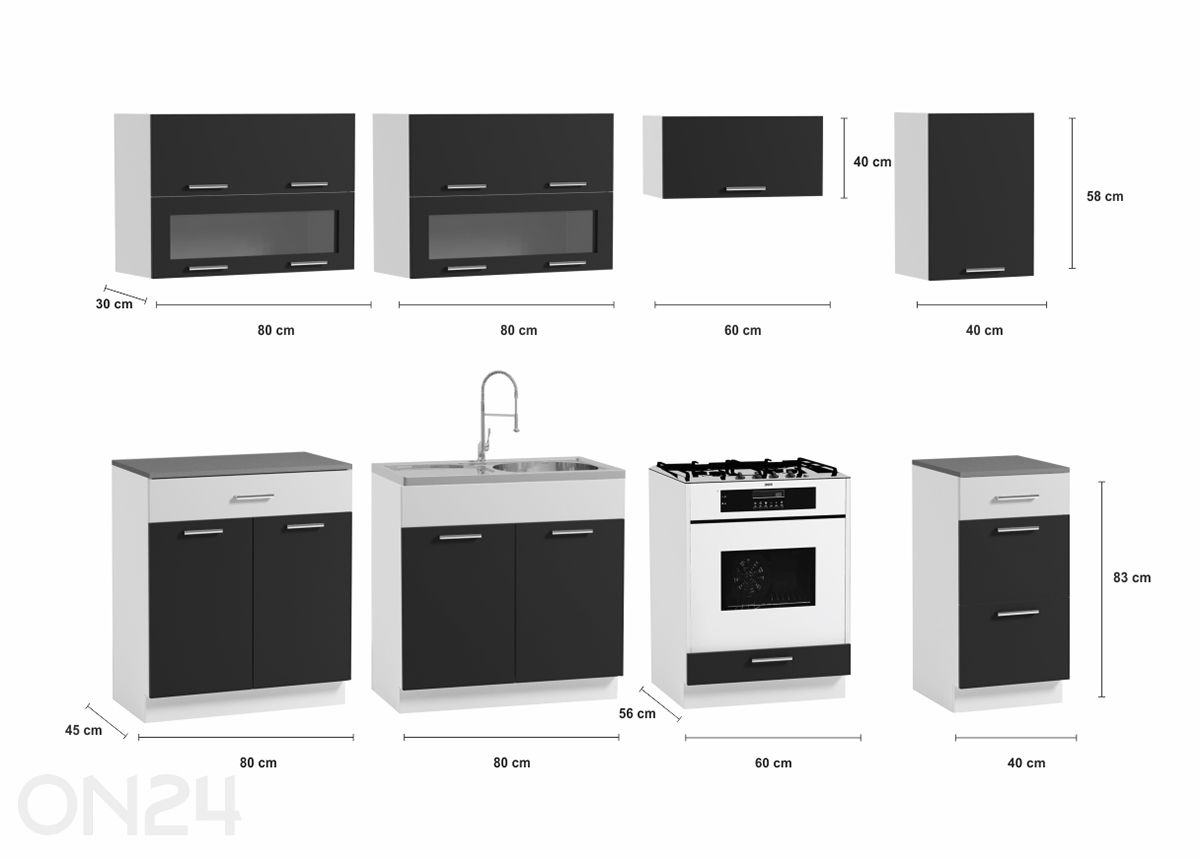 Кухня 260 cm увеличить
