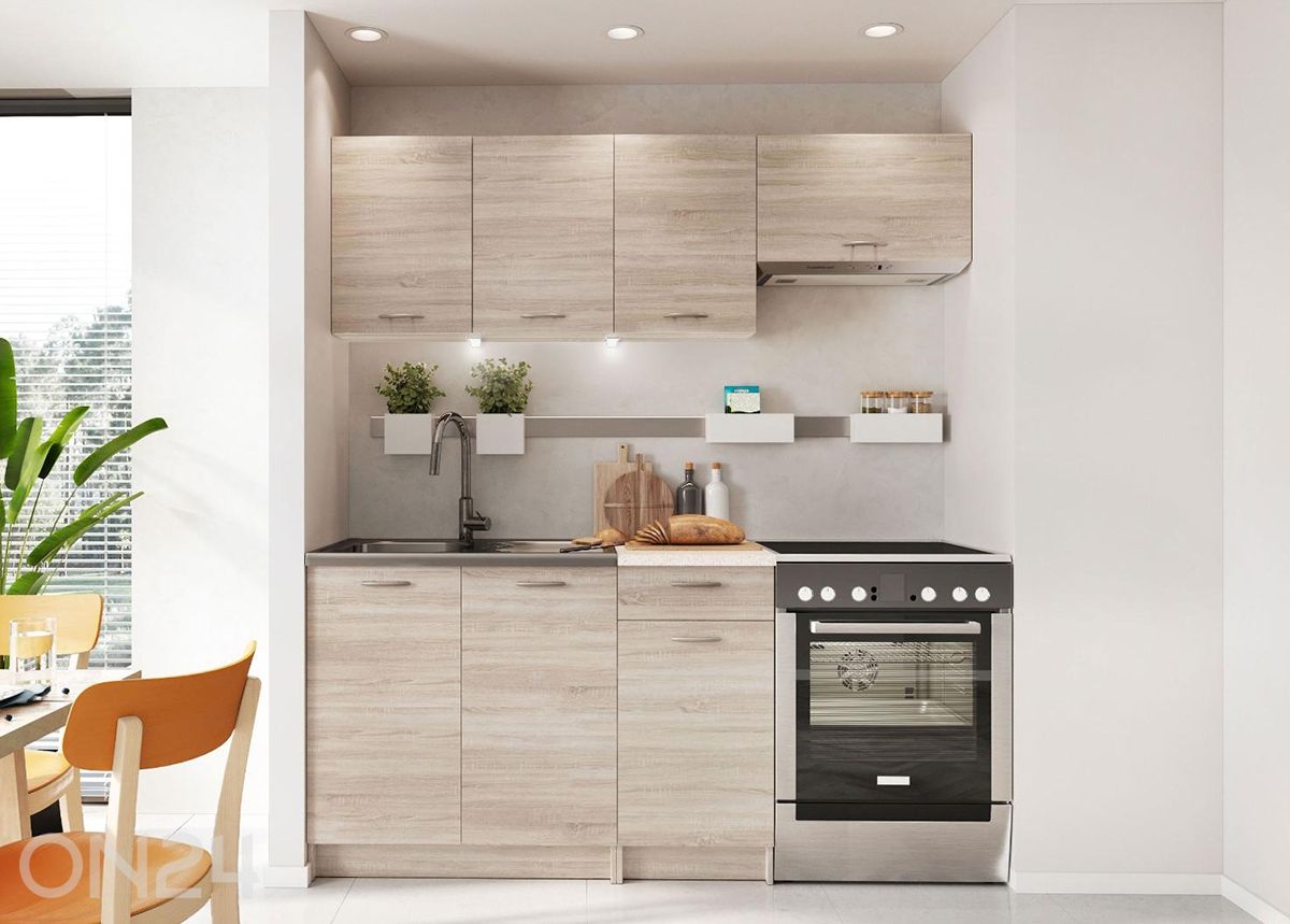 Кухонная мебель Melani 180 см + LED увеличить