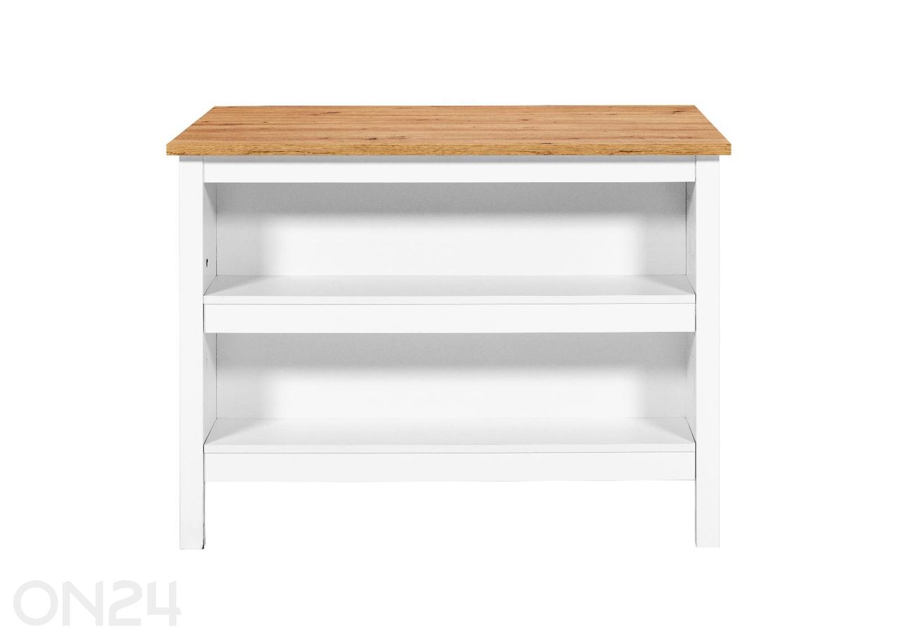 Кухонный остров Julina, белый/дуб артисан увеличить