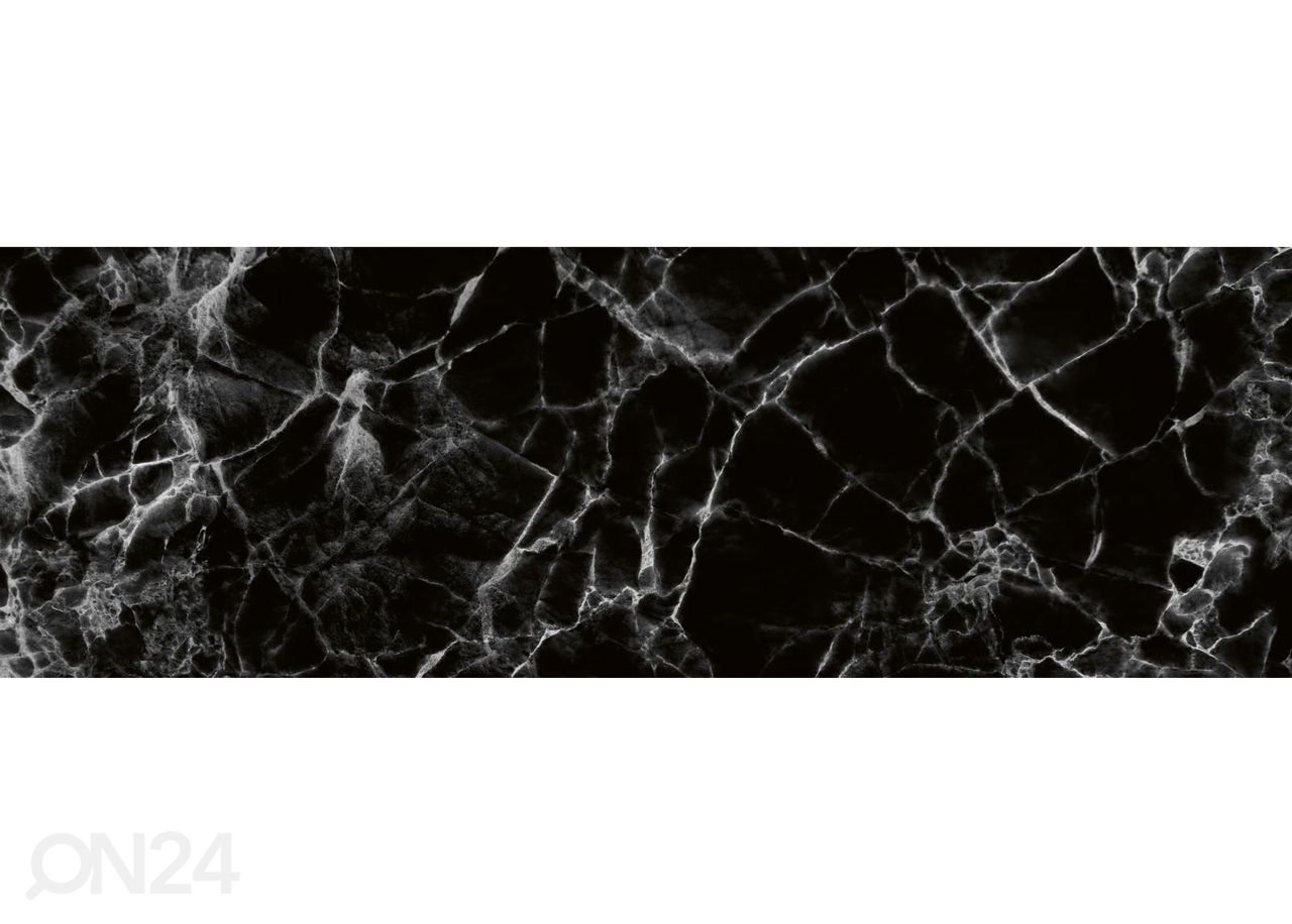 Кухонный фартук Black marble decorative design 260x60 см увеличить