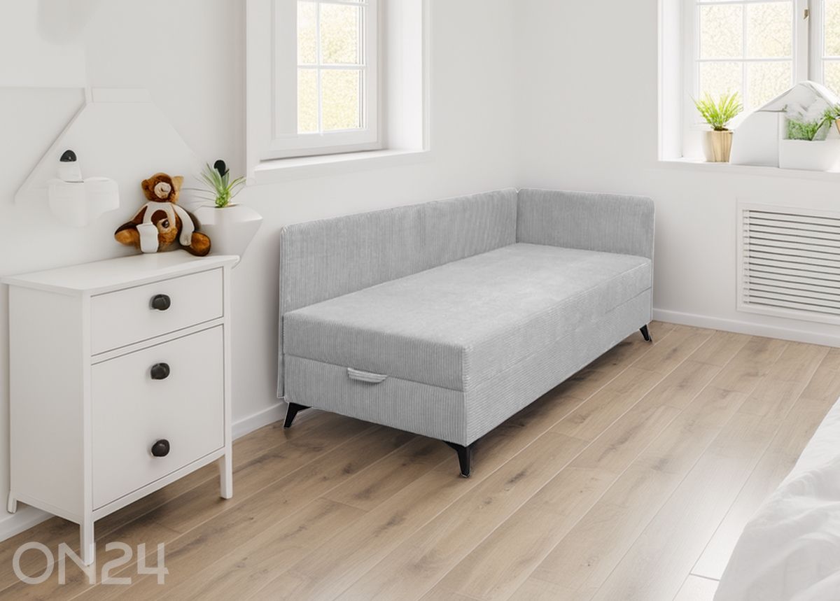 Кушетка с ящиком для белья и боковой панелью Ibis 90x200 см увеличить