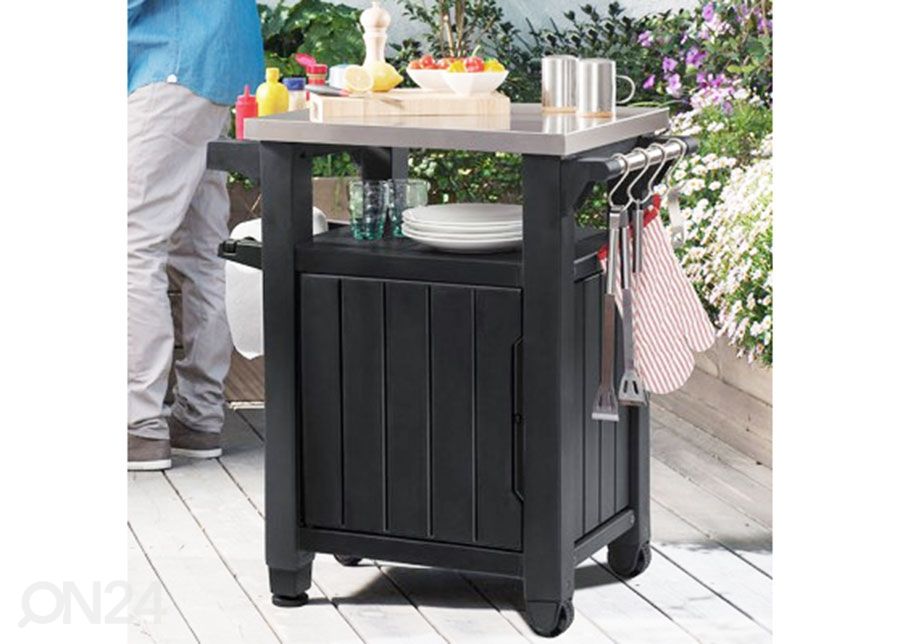 Летняя кухня Keter Unity L 52x82 см, графит увеличить