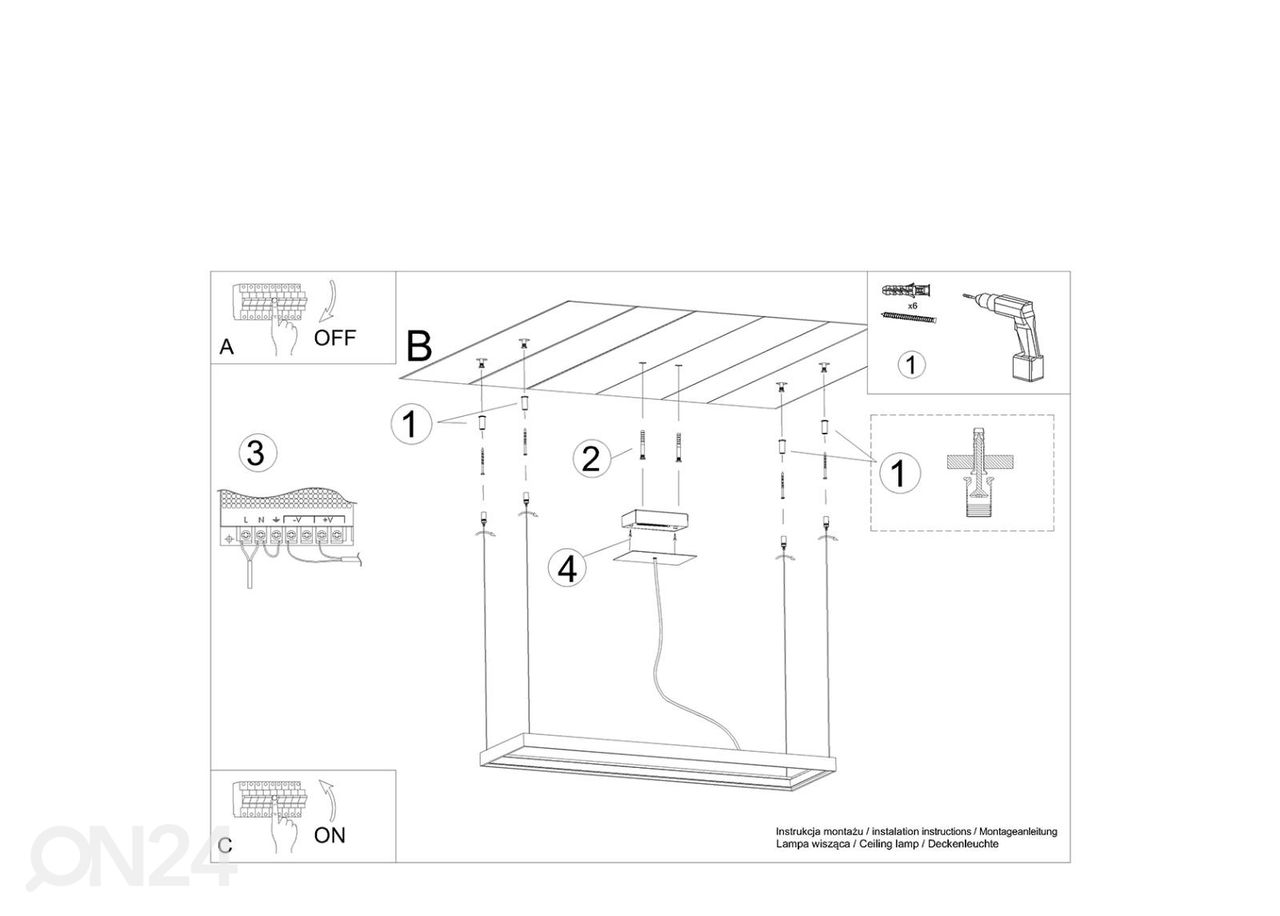 Люстра Tuula M 3000K увеличить