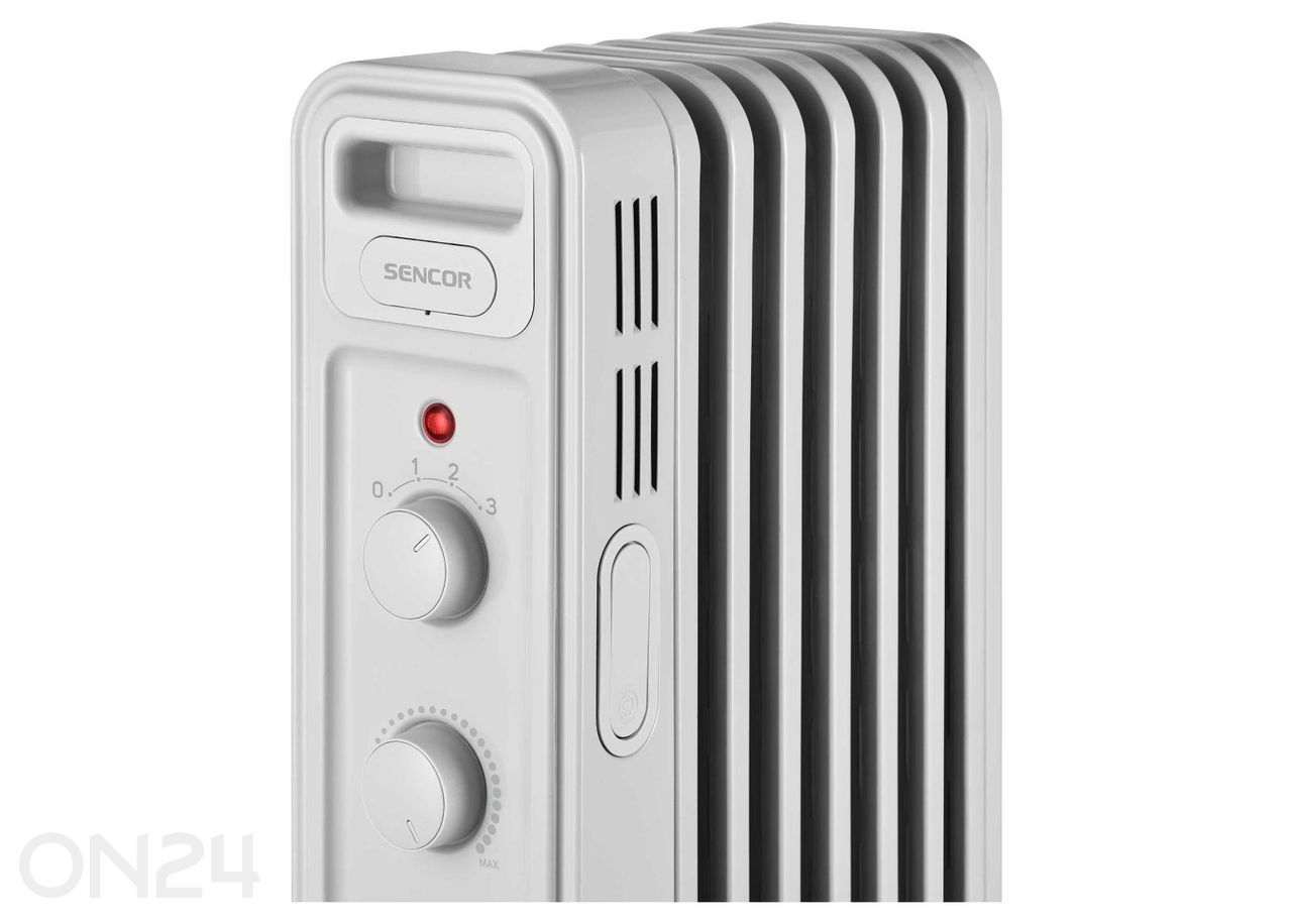 Масляный радиатор Sencor SOH3407WH, белый увеличить