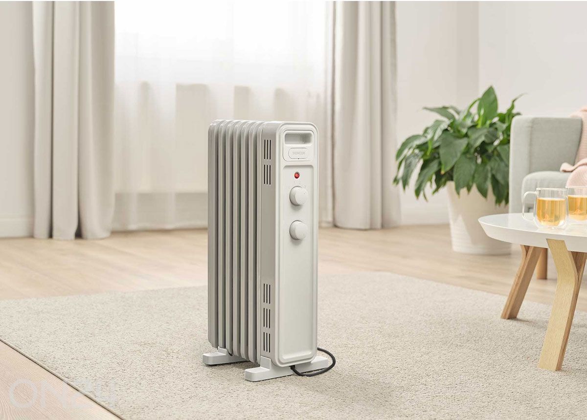 Масляный радиатор Sencor SOH3407WH, белый увеличить