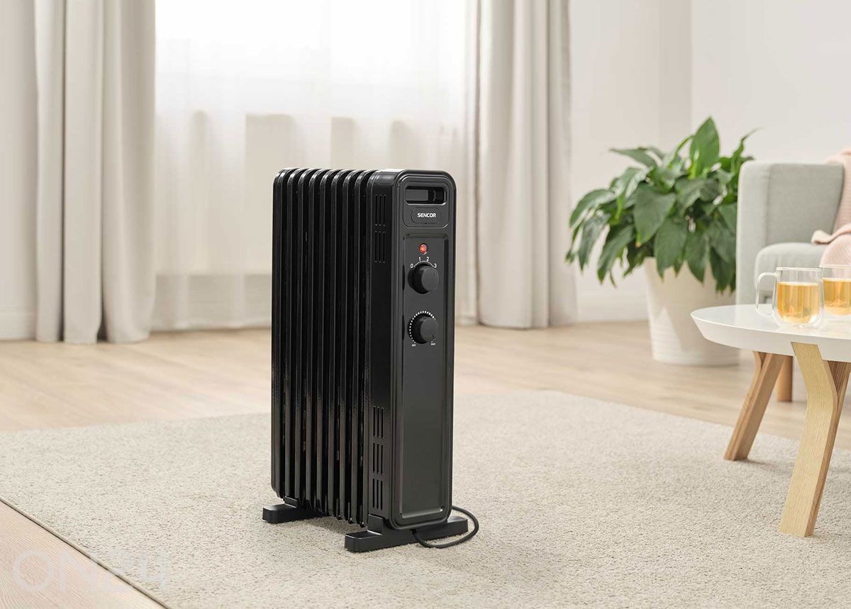 Масляный радиатор Sencor SOH3509BK, черный увеличить