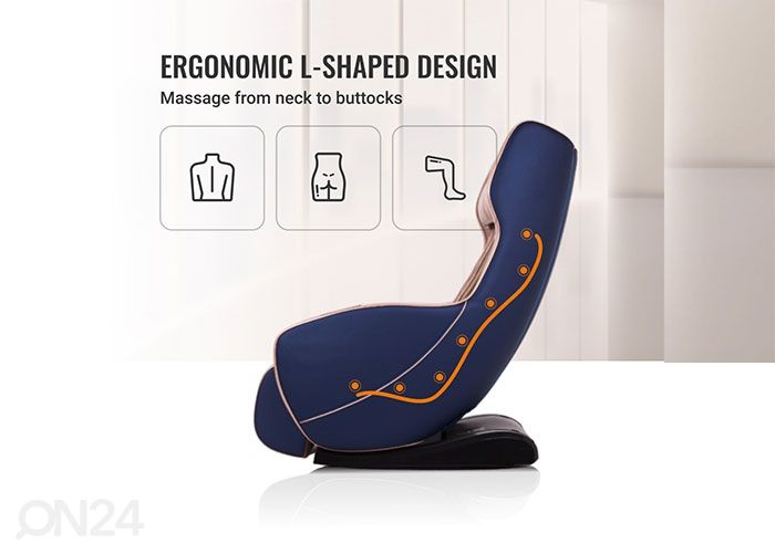 Массажное кресло с обогревателем и Bluetooth-динамиками GESS Bend увеличить