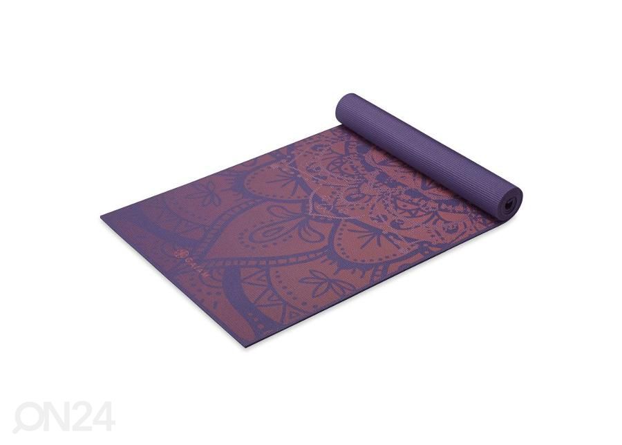 Мат для йоги Gaiam Premium Athenian Rose 6 мм 63958 увеличить