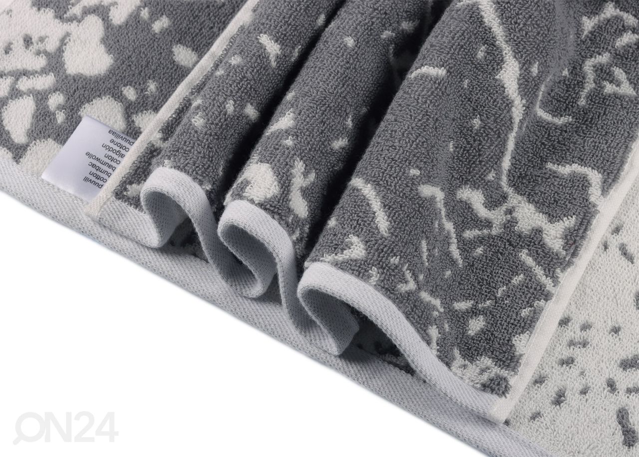 Махровое полотенце Marble, серый 48x90 cm увеличить