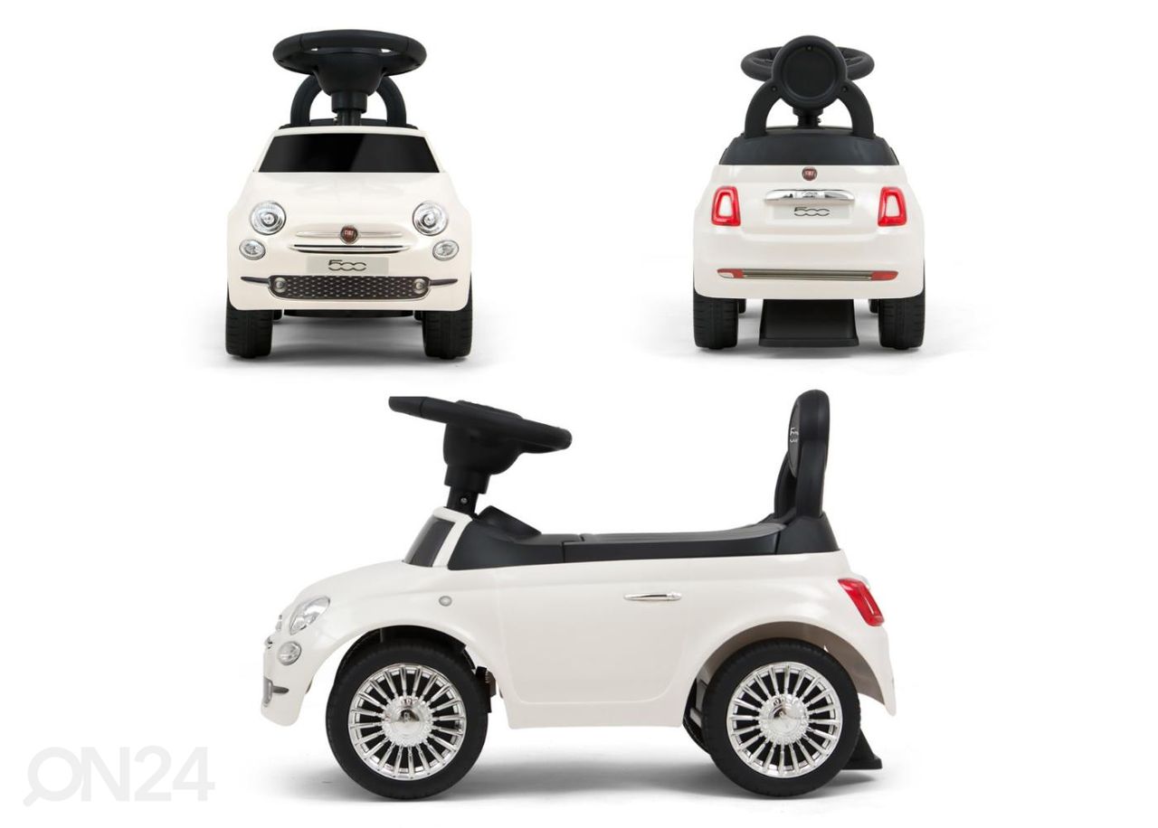 Машинка-каталка Fiat 500, белая увеличить
