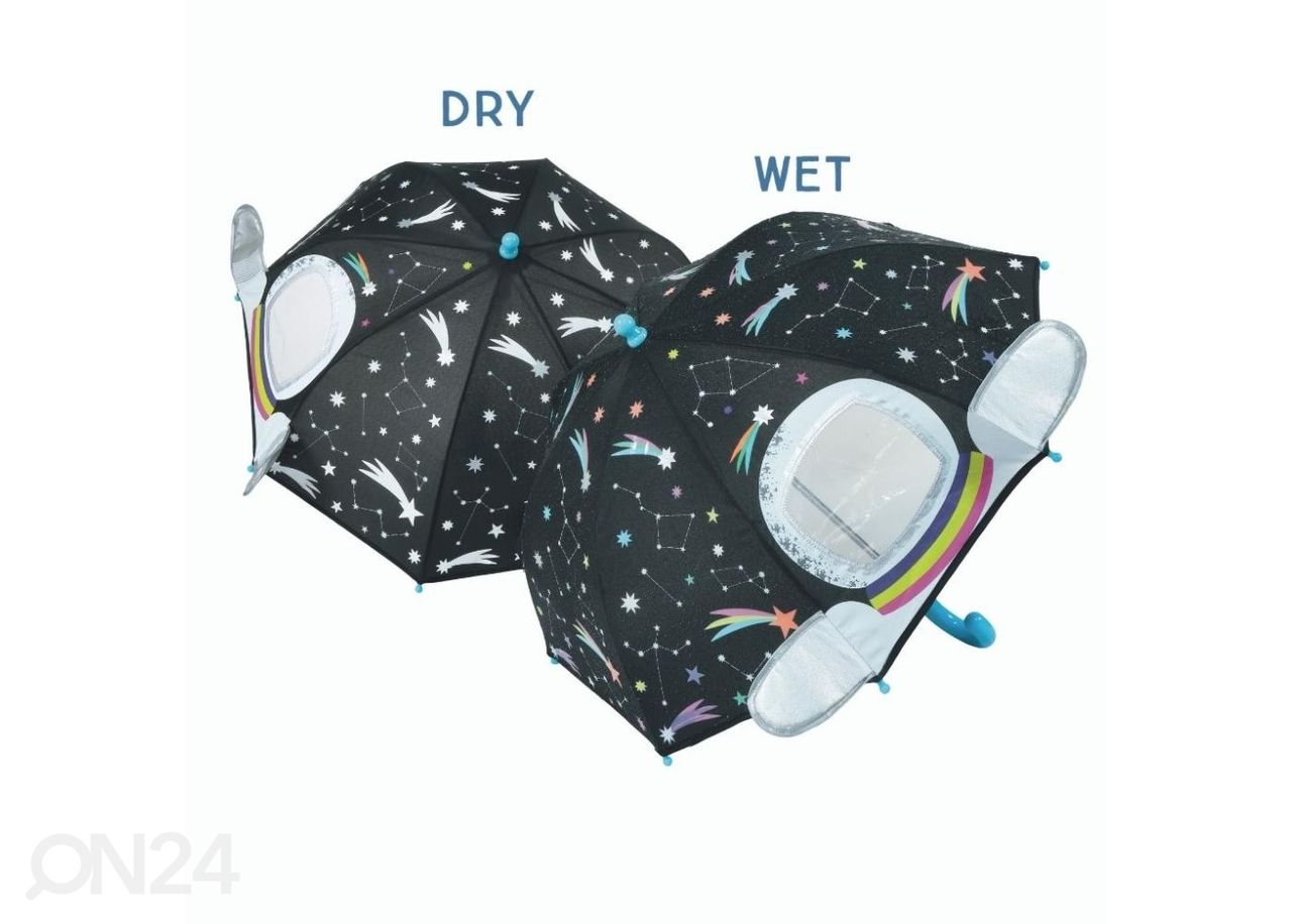 Меняющий цвет 3D зонт Космос увеличить