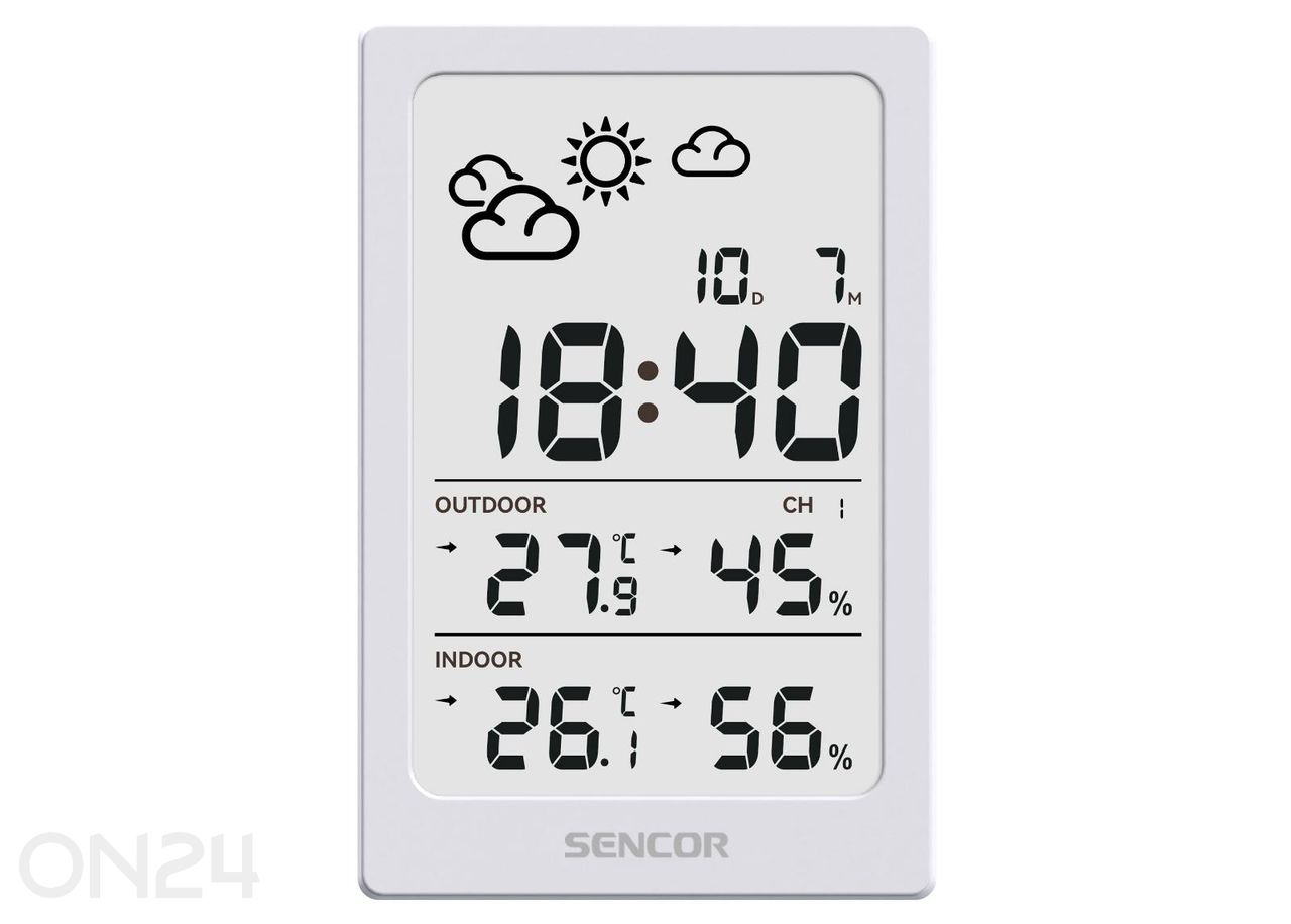 Метеостанция Sencor SWS2300W увеличить