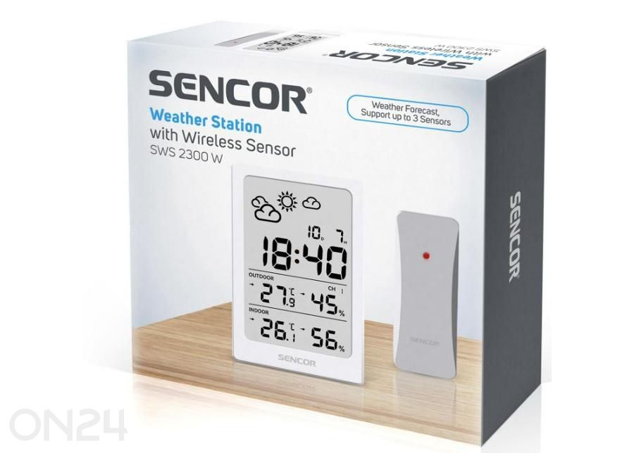 Метеостанция Sencor SWS2300W увеличить