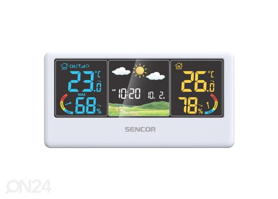 Метеостанция Sencor SWS4100W, белый увеличить